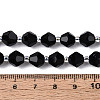 Natural Black Onyx(Dyed & Heated) Beads Strands G-T144-23A-04-5