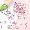 48Pcs 12 Styles Alloy Enamel Pendants FIND-FS0004-81-7