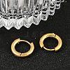 202 Stainless Steel Huggie Hoop Earrings EJEW-F111A-12mm-G-3