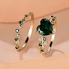 Heart Alloy Finger Rings for Women FS-WG1A204-05-1