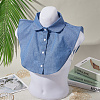 Detachable Cotton Shirt Collars AJEW-WH20816-025B-7