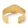 304 Stainless Steel Textured Wide Cuff Bangles LS-BJEW-P302-10G-3
