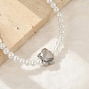 Plastic Imitation Pearl Beads Bracelets for Women BJEW-M056-12P-2