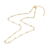 304 Stainless Steel Satellite Chains Necklace NJEW-JN03594-02-3