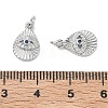 SHEGRACE Brass Cubic Zirconia Pendants XGRQ3K757-533P-3