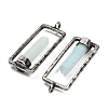 Natural Flower Amazonite Pendants GG-CBACC2B-06AS-03-2