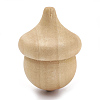 Unfinished Blank Wooden Acorn X-WOOD-S040-87-1
