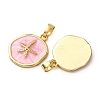 Brass Enamel Pendants KK-F911-01B-G04-2