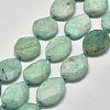 Natural Amazonite Beads Strands G-P319-22-4