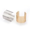 304 Stainless Steel Cuff Bangles BJEW-E361-08-1