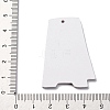 Caution Mark Acrylic Pendants OACR-Q055-02B-3