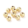 Rack Plating Brass Spacer Beads KKB-I709-03F-G01-2