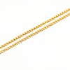 304 Stainless Steel Venetian Chain Necklace Making X-STAS-A028-N032G-2