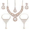 Jewelry Sets for Women SJEW-WR0001-02-1