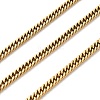 316 Surgical Stainless Steel Cuban Link Chains CHS-B010-01C-G-1
