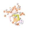 Handmade Polymer Clay Cabochons and Plastic Beads for DIY Jewelry Making Findings CLAY-B007-04E-2