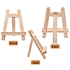 Folding Pine Wood Tabletop Easel AJEW-NB0001-62-3