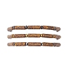 3Pcs Natural Elephant Skin Jasper & Synthetic Hematite Beaded Braided Bead Bracelets for Men Women BJEW-JB12546-3