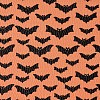 Halloween Theme Imitation Leather Fabric DIY-D025-A09-2