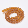 Transparent Glass Beads Strands GLAA-Q064-13-4mm-2