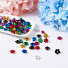 Fashewelry 300pcs 10 colors Aluminum Cabochons MRMJ-FW0001-02-17