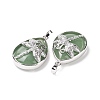 Natural Green Aventurine Pendants G-G900-01P-01-3