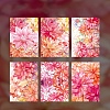 5Pcs Flower Scrapbook Paper Pads PW-WG9A6E9-04-1