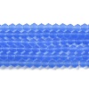 Imitate Austrian Crystal Frosted Glass Beads Strands LS-GLAA-F029-TM3mm-B07-1