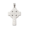 304 Stainless Steel Pendants STAS-P421-11P-1