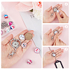 SUNNYCLUE DIY Interchangeable Dome Office Lanyard ID Badge Holder Necklace Making Kit DIY-SC0021-97D-3