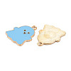 Alloy Enamel Pendants ENAM-S121-180A-3