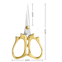 Squirrel Shape Stainless Steel Scissors SENE-PW0003-025B