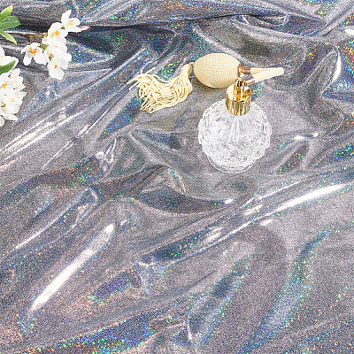 Laser Polyester Bronzing Fabric AJEW-WH0314-151A-1