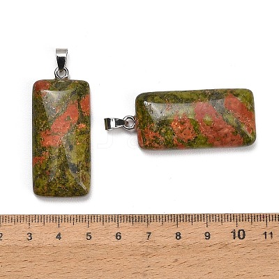 Natural Unakite Pendants GG-CBAA0EE-01P-06-1