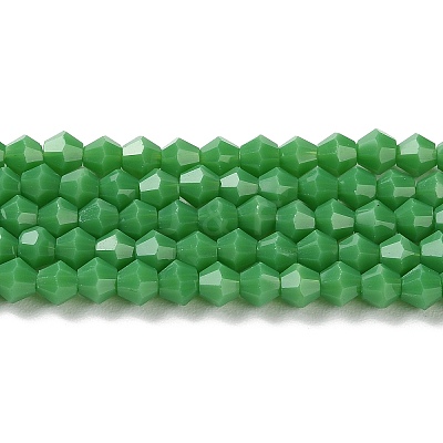 Opaque Solid Color Imitation Jade Glass Beads Strands LS-GLAA-F029-P4mm-08-1