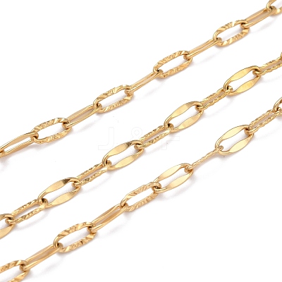 PVD Vacuum Plating 304 Stainless Steel Cable Chains CHS-D033-05G-02-1