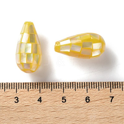 Natural Yellow Shell Beads SSHEL-B002-10A-03-1
