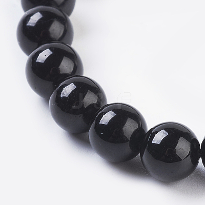 Natural Tourmaline Beads Strands X-G-G099-6mm-11-1
