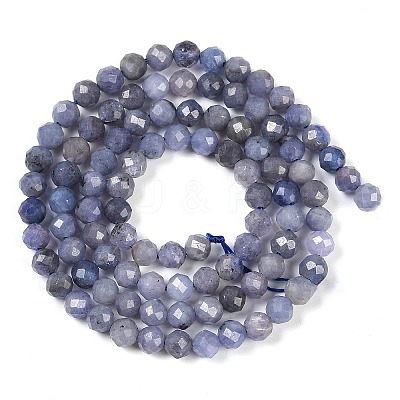 Natural Tanzanite Beads Strands G-F717-17B-01-1