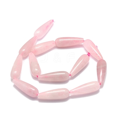 Natural Rose Quartz Beads Strands G-E576-32-1