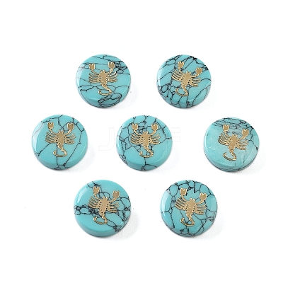 Synthetic Turquoise Beads G-F775-C03-1