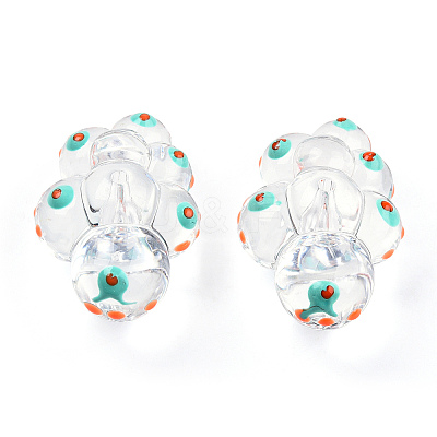 Transparent Acrylic Beads ACRC-T012-01-A01-1