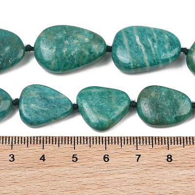 Natural Amazonite Beads Strands GG-CBA3D9B-09-1