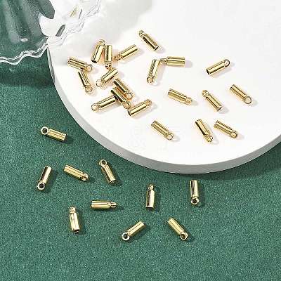 SHEGRACE Brass Cord Ends XGRQ2O508-431G-1