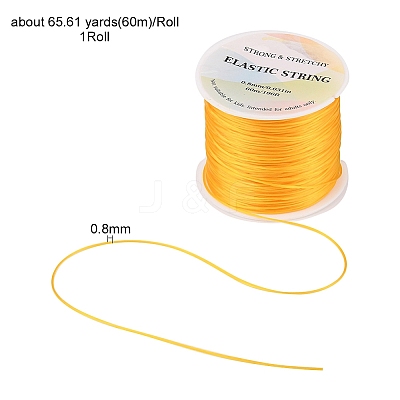 Flat Elastic Crystal String EW023-1-1