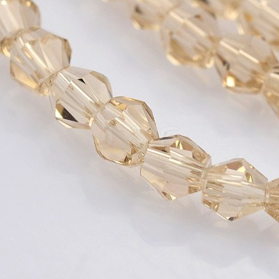 Bicone Glass Beads Strands EGLA-P016-3mm-12-1