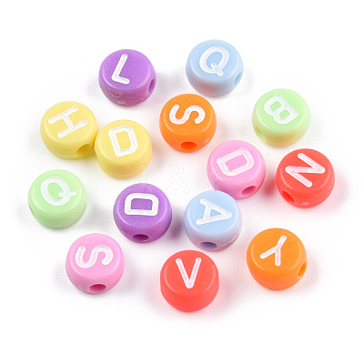 Opaque Acrylic Beads MACR-T027-02-1