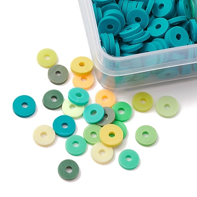 2544Pcs 12 Colors Handmade Polymer Clay Beads CLAY-FS0001-36-1
