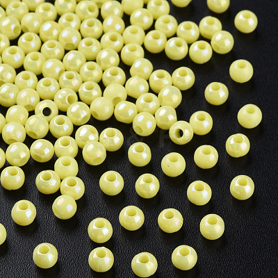 Opaque Acrylic Beads MACR-S371-11-I-1