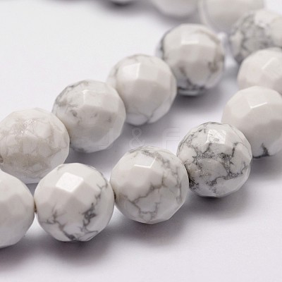 Natural Howlite Beads Strands X-G-D840-44-8mm-1
